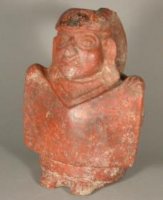 Stehende anthropomorphe Figur: Uncu-Präsentation