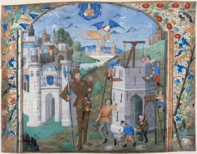 Turmbau zu Babel (aus: Jean de Courcy, la Bouquechardière)