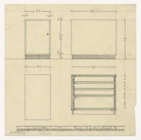 Typenschreibtisch (Möbelentwürfe, Schreibtische)