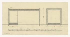 Typenschreibtisch (Möbelentwürfe, Schreibtische)