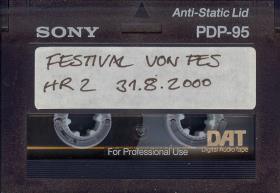 Festival von Fes - HR2 - 31.8.2000