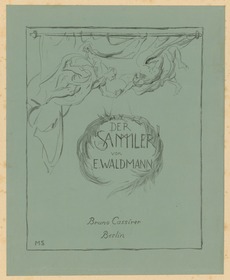 Probedruck zu Emil Waldmann, Der Sammler