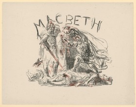 Macbeth Probedruck Titel 1. Zustand