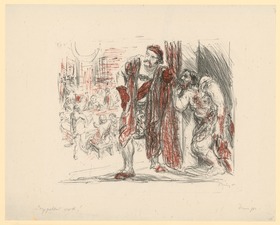 Probedruck Macbeth Nr. 7 Macbeth und der Mörder