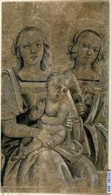 Madonna mit Kind und heilige Katharina