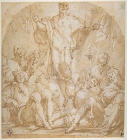 Auferstehung Christi (nach Pontormo)