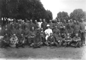 Officers of recent expedition