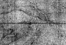 Gewandstudie für eine stehende Figur in Seitenansicht nach rechts und Einzelstudien ihrer Hände, daneben ein Harfenspieler in Seitenansicht nach links