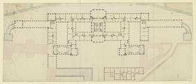 Mittleres Umbauprojekt für die Wiener Hofburg, Grundriss