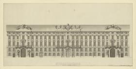 Fassade der Reichskanzlei Wien