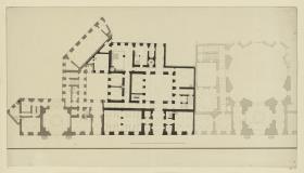 Umbauprojekt Reichskanzlei in Wien, Grundriss Innenraum
