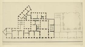 Umbauprojekt Reichskanzlei in Wien, Grundriss Innenraum