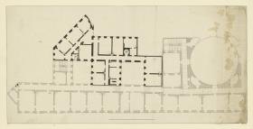 Umbauprojekt Reichskanzlei in Wien, Grundriss Innenraum
