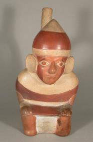 Kniende anthropomorphe Figur