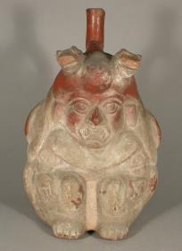 Anthropo-zoomorphe Figur