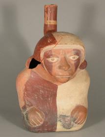 Sitzende anthropomorphe Figur