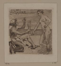 Exlibris Louis Meder
