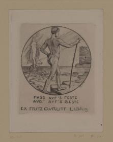 Exlibris Fritz Gurlitt