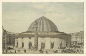 Die neue Kornhalle (Halle aux blés) von Paris