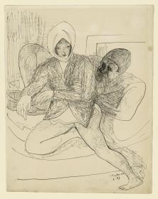 Winter (Quappi und Max Beckmann)