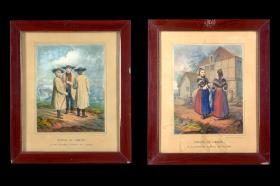 Trachten der Landleute aus dem Fürstenthum Bückeburg und Umgebung.