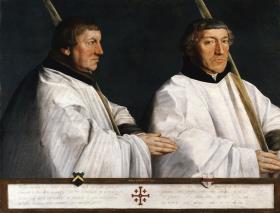 Die Utrechter Domherren Cornelius van Horn und Anthonis Taets van Ameronghen
