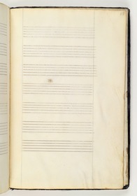 Leerseite mit Notenlinien