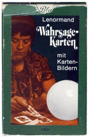 Lenormand Wahrsage-Karten mit Kartenbildern.