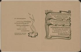 Hohenzollern-Kaufhaus Vorbesichtigung der Spezialausstellung (am 9. November 1900)