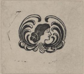 Schlußvignette zum Gedicht Prologue pour Varia von Paul Verlaine