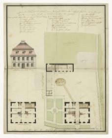 Pfarrhaus Geisfeld, Aufriss
