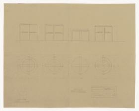 Rauchtische mit runden Platten (Möbelentwürfe, Tische)