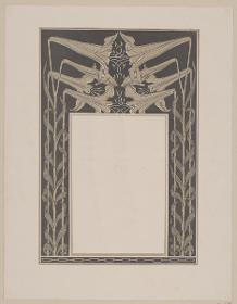 Umrahmung Lilien