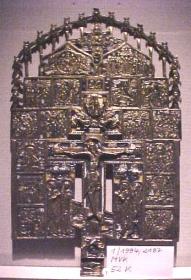Kreuzigung Christi mit Nebenszenen