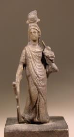 Isis-Fortuna-Statuette