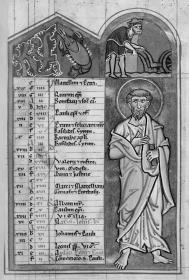 Kalendarium, Juni. Thüringisch-sächsisches Psalterium