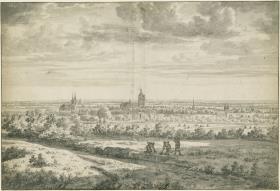 Blick auf Arnheim von Sonsbeek aus