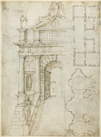 Porta Triumphalis. Zwei Grundrisse