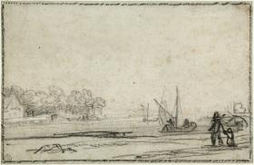 Landschaft an der Amstel bei Oetgenspad