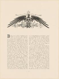Kopfleiste Seite 1 (in Berlin und seine Arbeit, Amtlicher Bericht der Berliner Gewerbe-Ausstellung 1896)