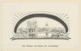 Die Anlagen und Bauten der Ausstellung (in Berlin und seine Arbeit, Amtlicher Bericht der Berliner Gewerbe-Ausstellung 1896, S. 98)
