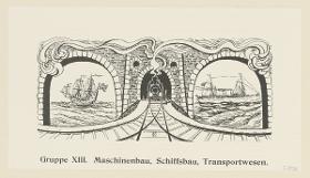 Gruppe XIII. Maschinenbau, Schiffsbau, Transportwesen (in Berlin und seine Arbeit, Amtlicher Bericht der Berliner Gewerbe-Ausstellung 1896, S. 508)