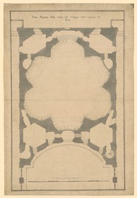 Grundriss von Sant’Ivo alla Sapienza in Rom