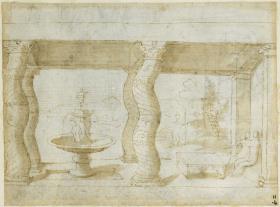 Wanddekoration (aus dem Castello di Marmirolo?)