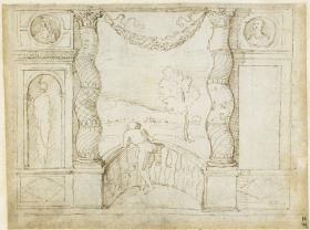 Wanddekoration (aus dem Castello di Marmirolo?)