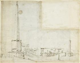 Blick über das Kapitol von Santa Maria in Aracoeli aus