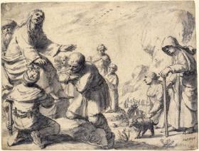 Christus heilt Aussätzige