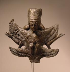 Attasche eines Kannenhenkels: Sirene