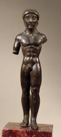 Etruskische Statuette eines nackten Jünglings