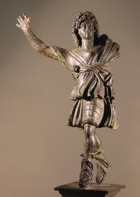 Statuette eines tanzenden Laren (Teil einer Gruppe)